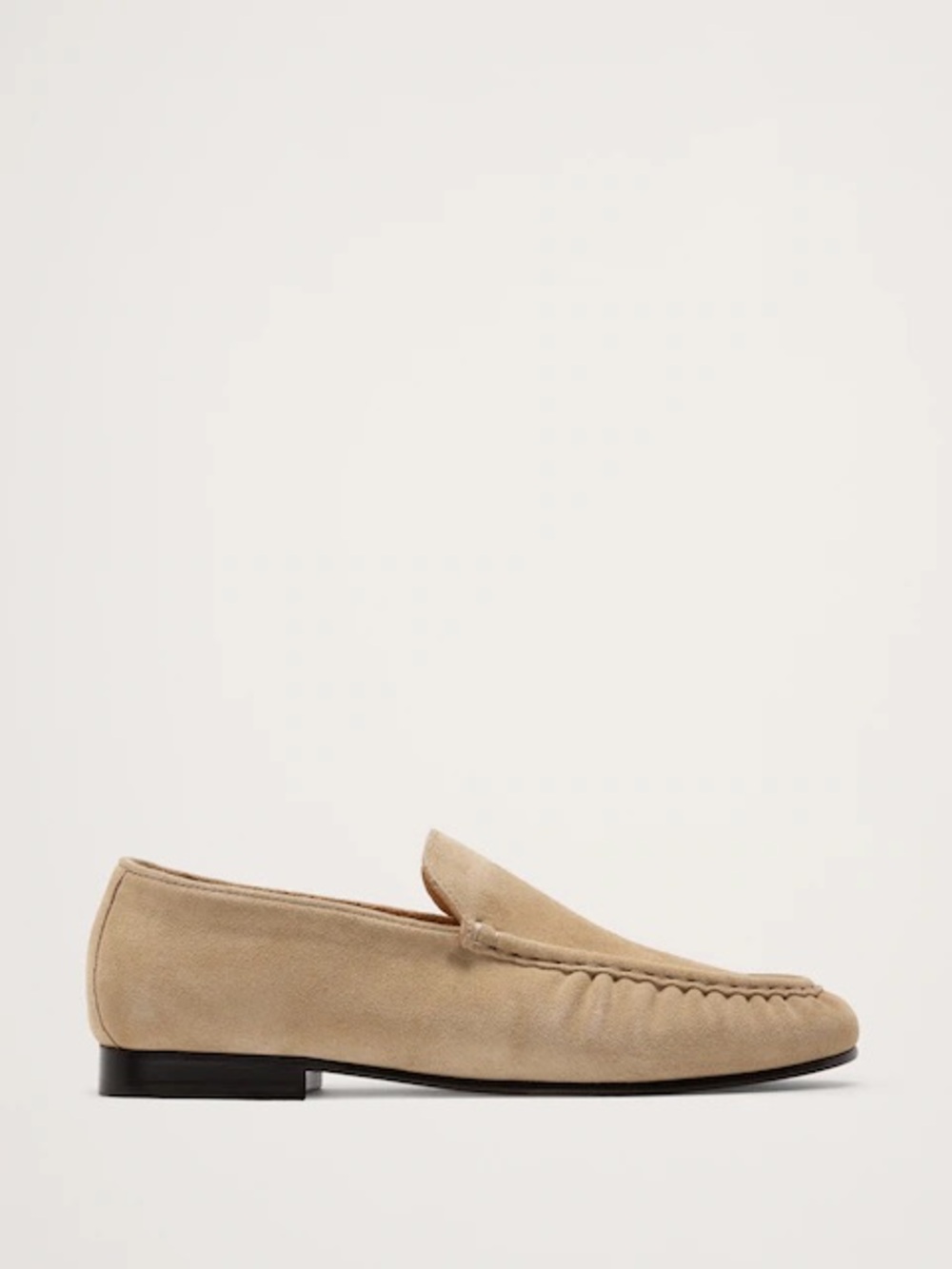 Banana Republic Women's ITALIAN SUEDE MOC-TOE LOAFER new Sz 9